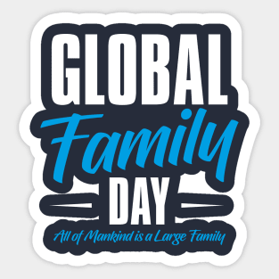 Global Family Day – January Sticker